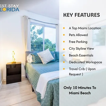 Perfect Miami Retreat City Skyline & Garden Exterior photo